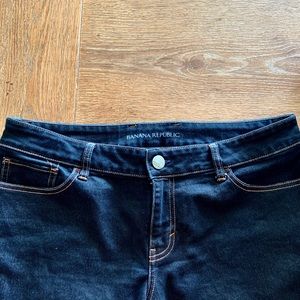 Banana Republic Curvy Boot Dark Wash Jeans 31 NWOT